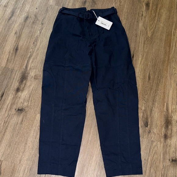 Ted Baker Pants - New Ted Baker Women's Sz 1 (US-4)Navy Nysse Panelled Barrel Leg Trouser Pants